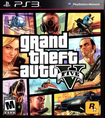 Grand Theft Auto V (USA) (Theme) box cover front